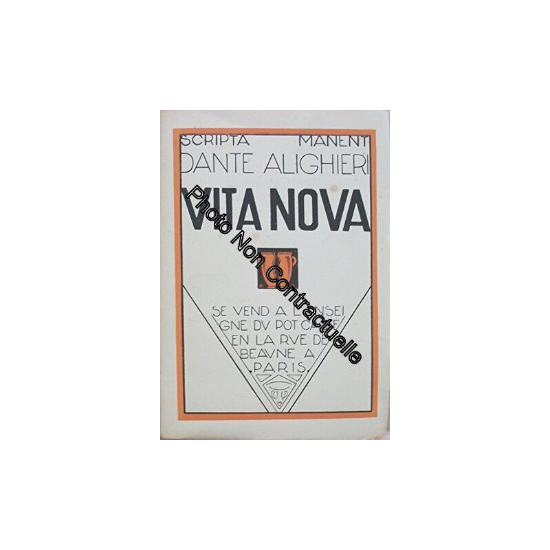 Vita nova. traduit de l'italien par etienne-jean delécluze...