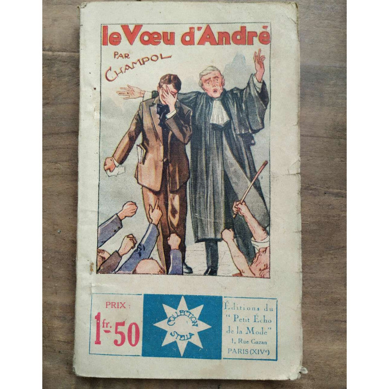 champol Le voeu dandré Collection stella Petit Echo de la mode