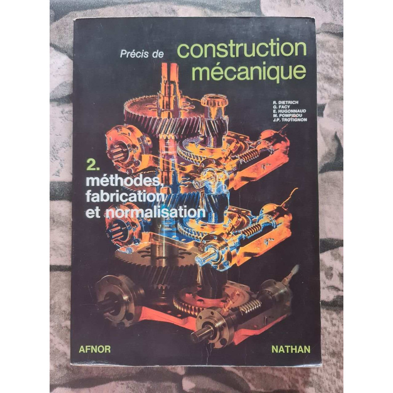 Précis de construction mécanique