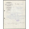 Facture CHENARD WALCKER Constructions Automobiles à Gennevilliers