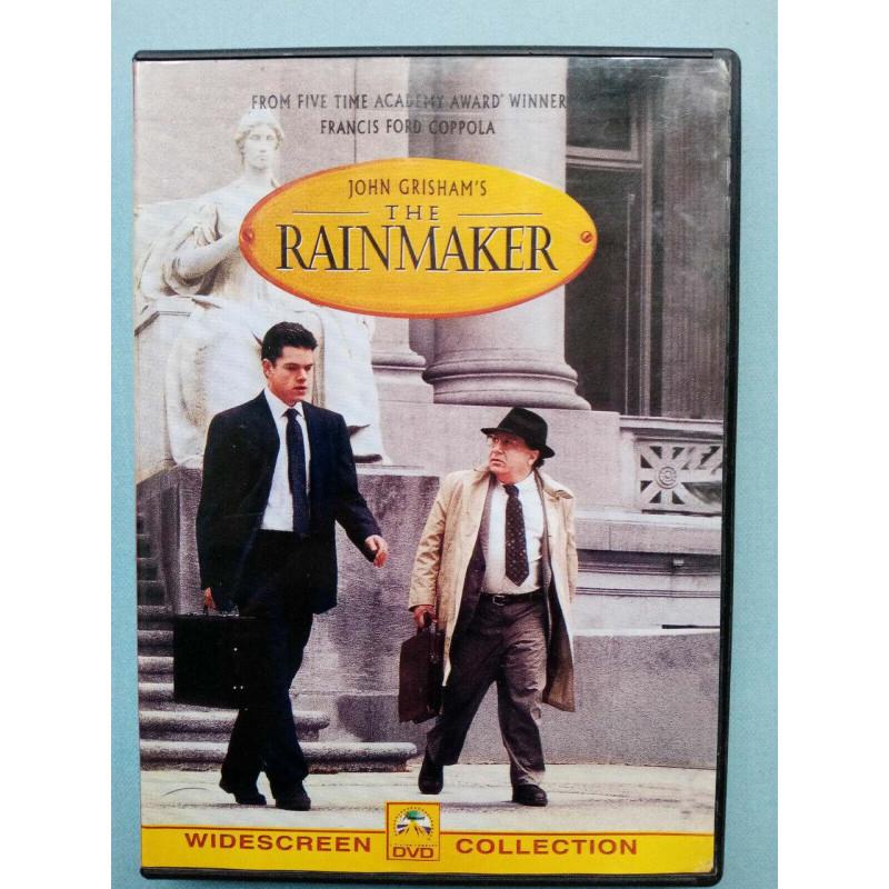 John Grisham's The Rainmaker Matt Damon Widescreen DVD simple