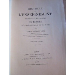 Thomas Pettigrew younghistoire de l'enseignement primaire 2ndaire...
