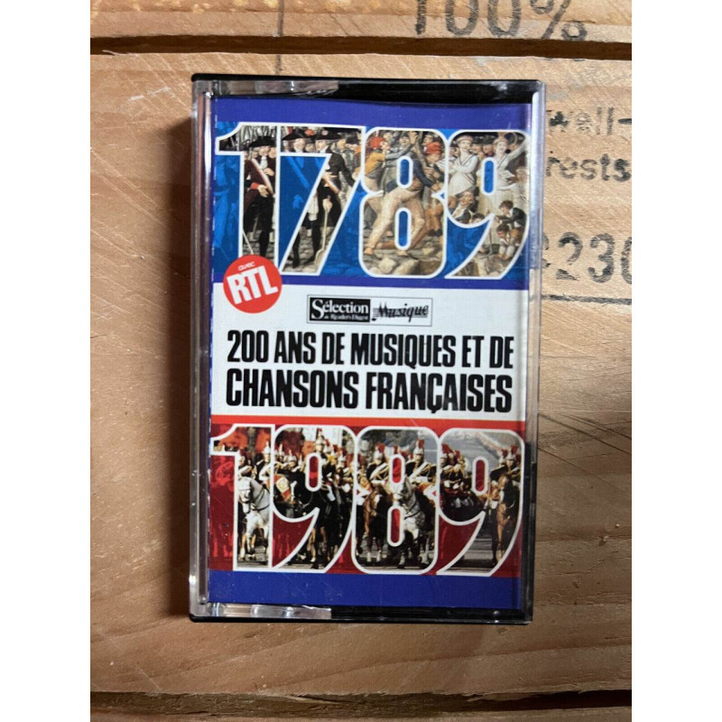Cassette 200 ans de musiques et de chansons françaises Cassette...