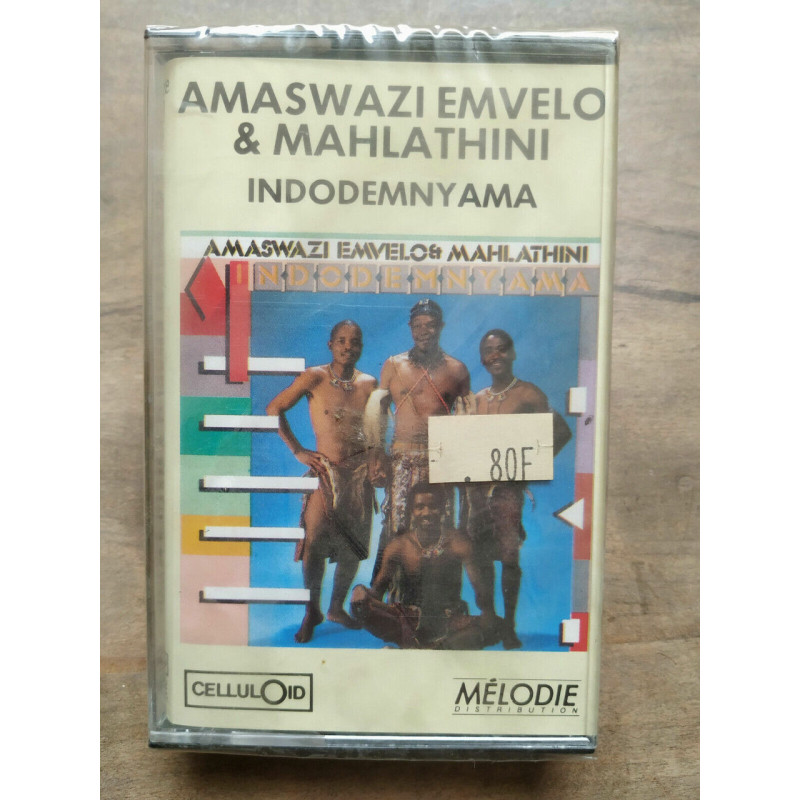 Amaswazi Emvelo Mahlathini Indodemnyama Cassette Audio-K7 NEUVE...