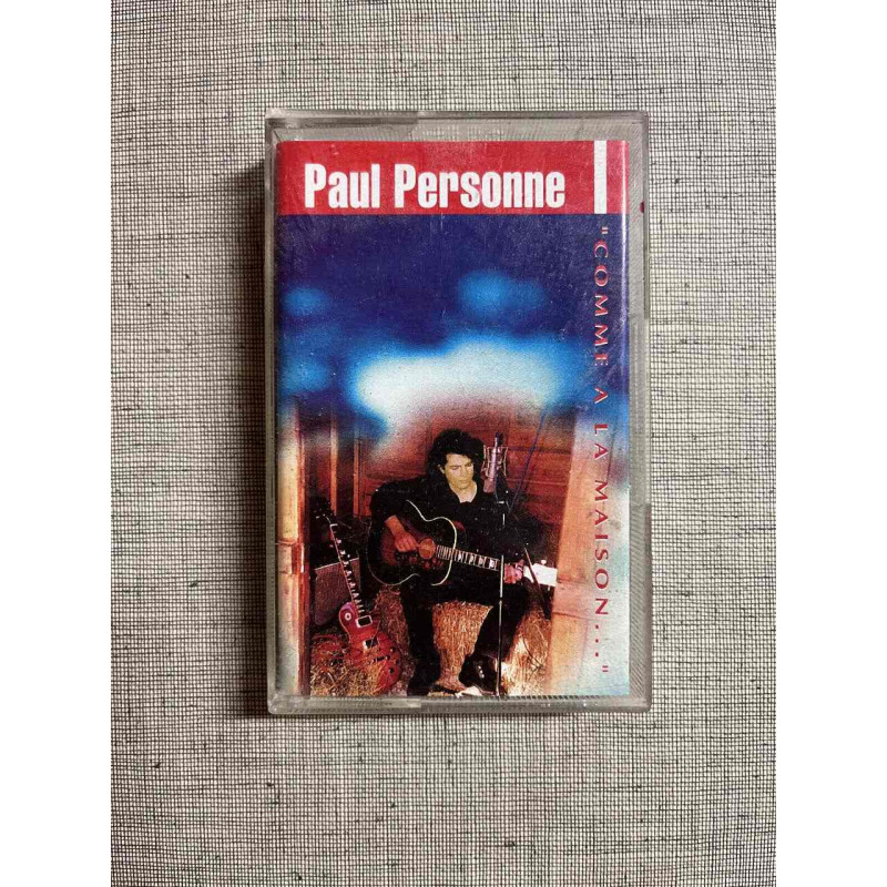 Paul Personne Comme à la maison Cassette Audio-K7