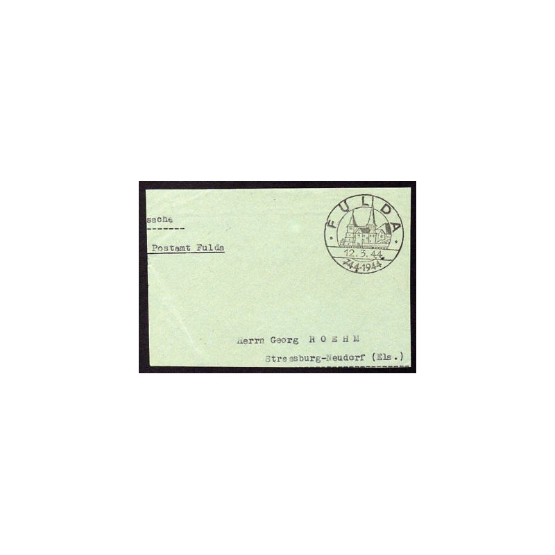 Postsache Absender Postamt FULDA du 120344