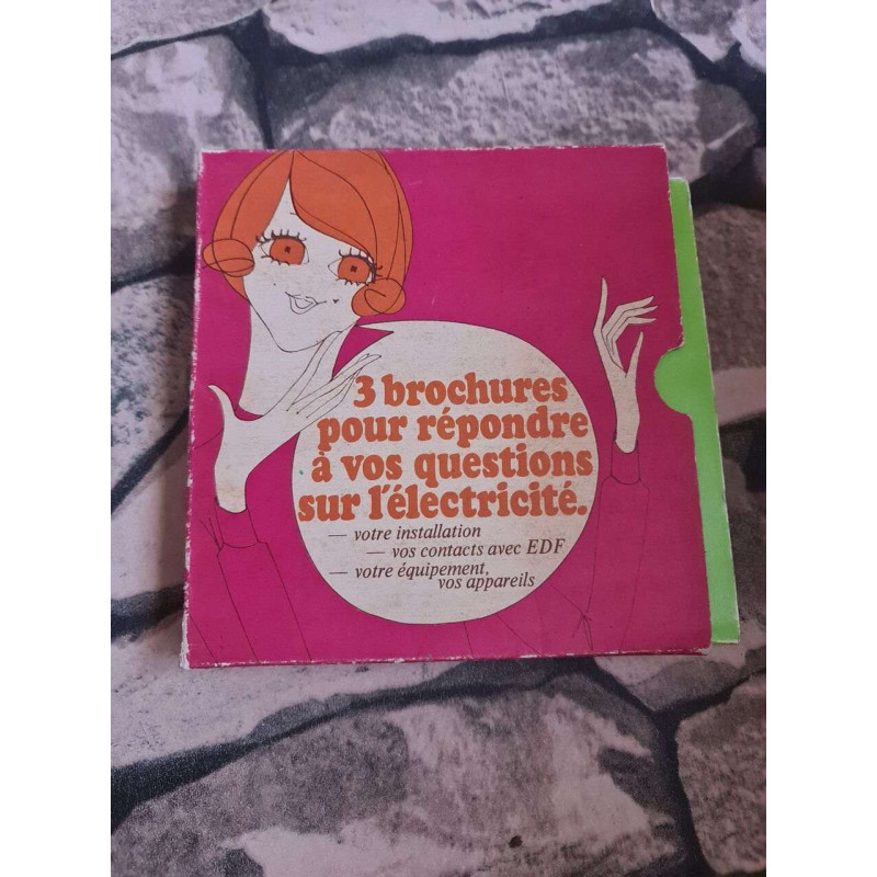 3 brochures pour repondre à vos questions sur l'electricité3...