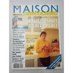 Maison Bricolages Deus cuisines gain de place - Novembre 1990
