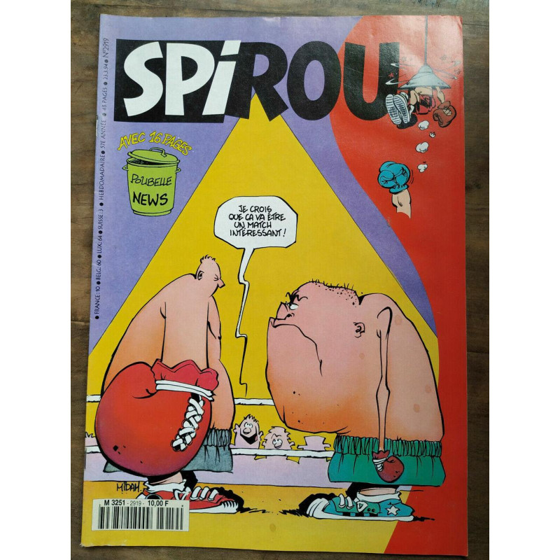 Magazine Spirou n2919 Mars 1994