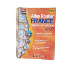 Atlas routier France belgique - luxembourg