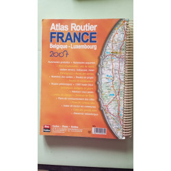 Atlas routier France belgique - luxembourg