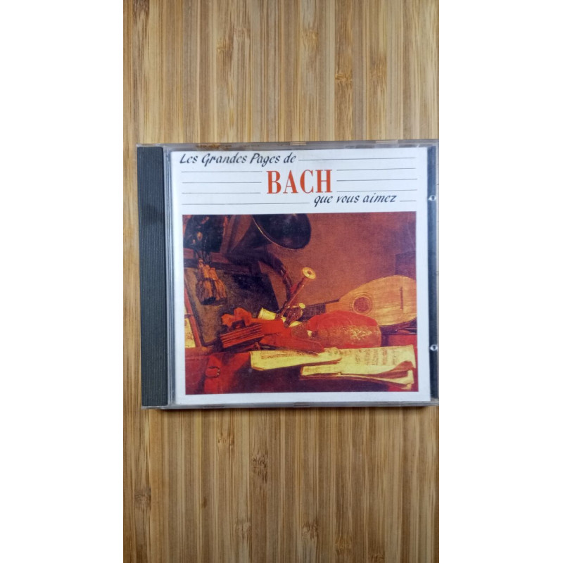 Les Grandes Pages De Bach