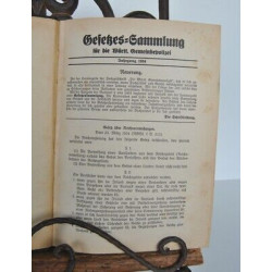 gesetzes sammlung für die Württembergische Gemeinde Polizei...