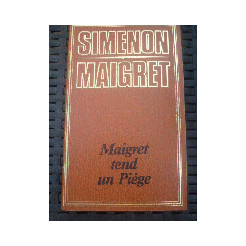 simenon MAIGRET TEND UN PIEGE edito service 1974