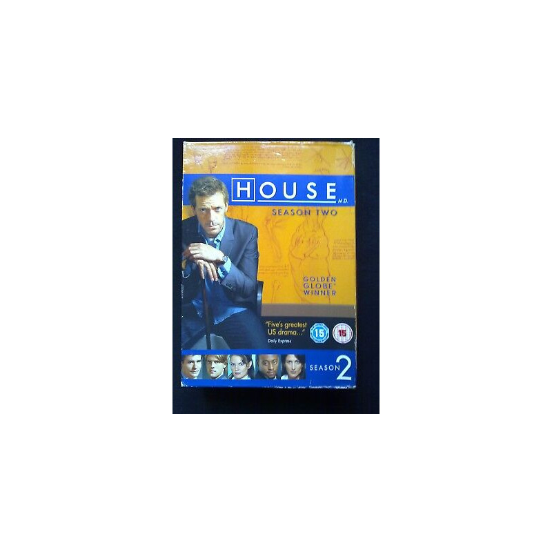 House Season Two Intégrale DVD manque disque 4