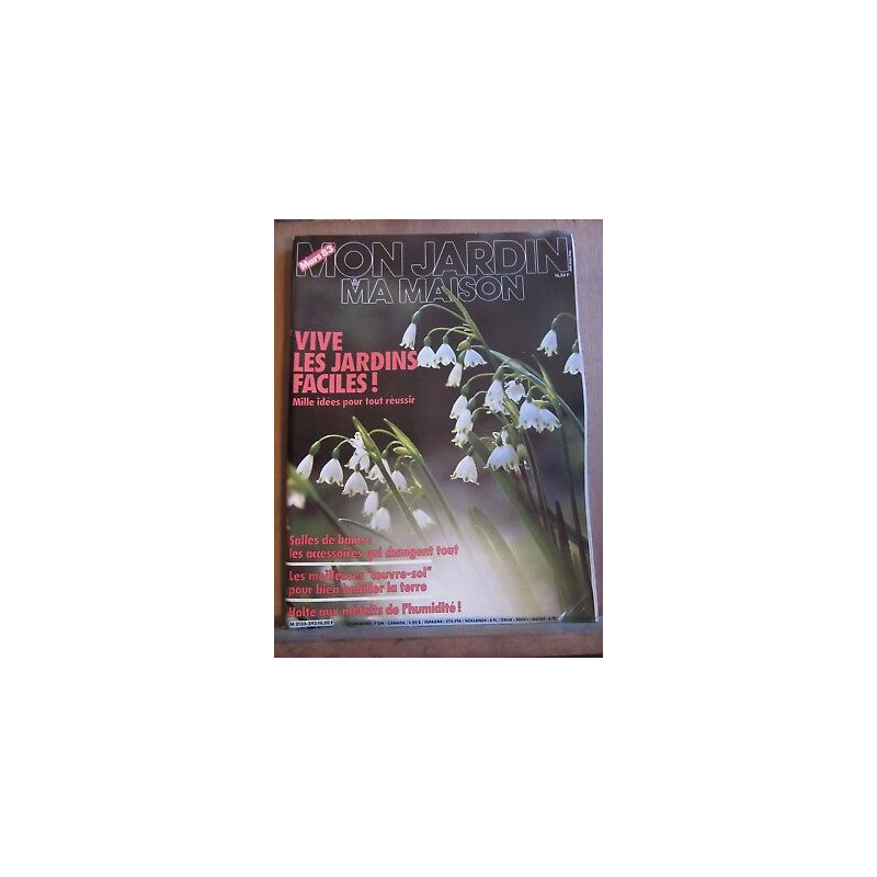 Mon jardin ma maison n292 Mars 1983 Vive les jardins faciles