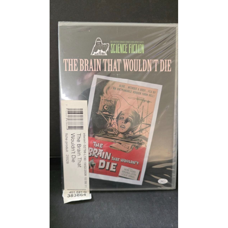 The brain who wouldn't die - Neuf sous blister