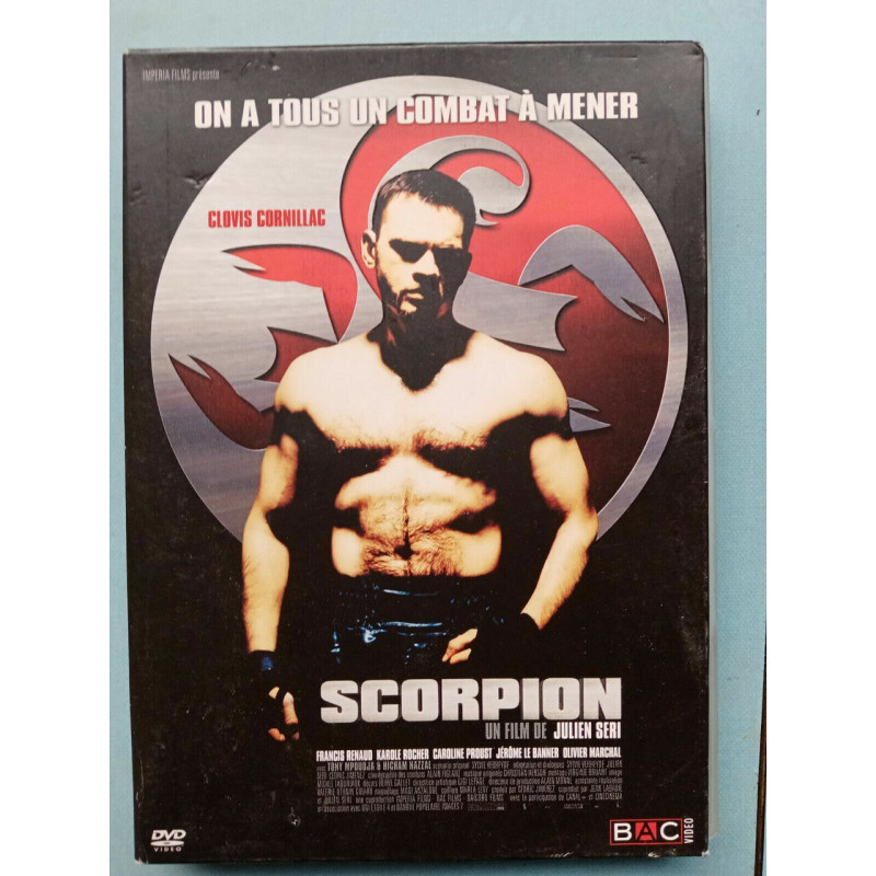 Scorpion Clovis Cornillac DVD simple
