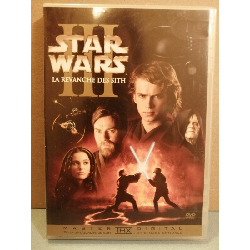 Star Wars épisode III La Revanche des Sith 2 DVD