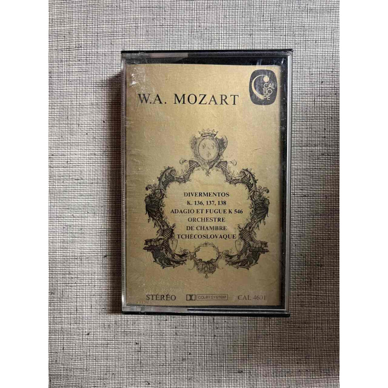 w a mozart Divermentos k 136 137 138 Cassette Audio-K7