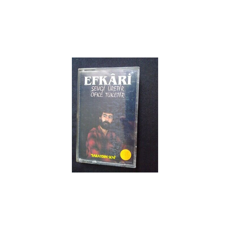 Efkâri Sevgi üretir-Öfke Tüketir Cassette Audio-K7 Raks