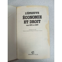 Epreuve economique et juridique bts et dut (Flash)