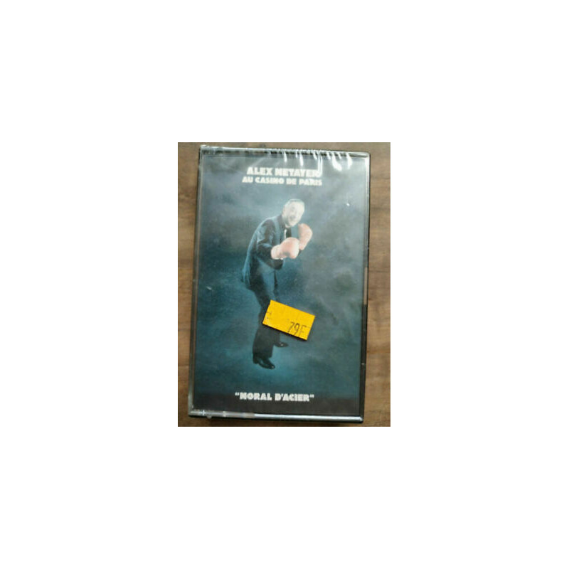 Alex Metayer au Casino de Paris Moral d'Acier Cassette Audio NEU