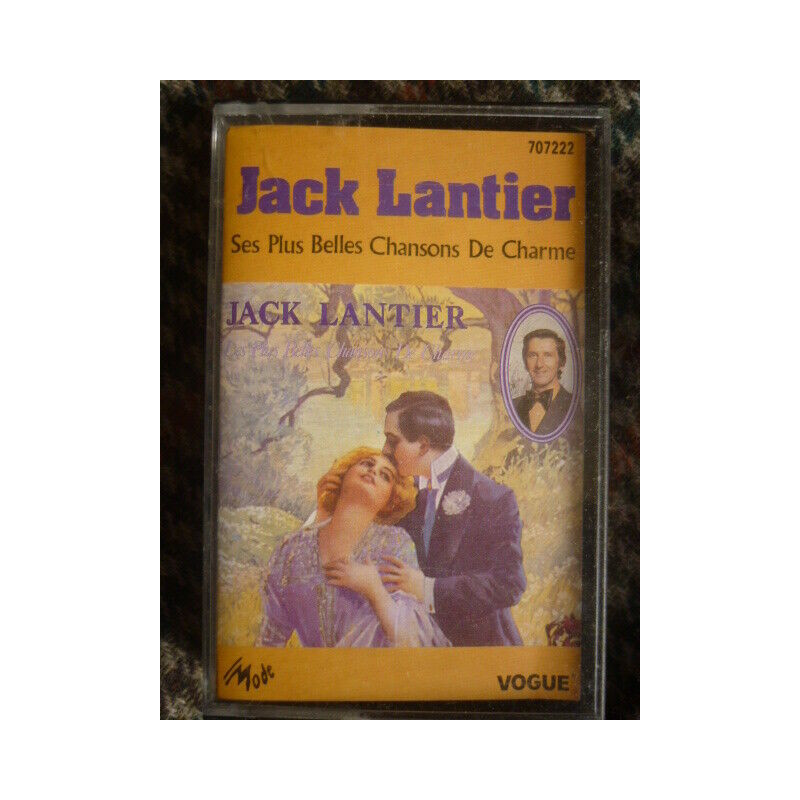 JACK LANTIER - Ses Plus Belles Chansons De Charme CassetteAudio-K7...