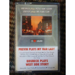 Previn my fair lady-Brubeck West Side Story Cassette Audio-K7 CBS...