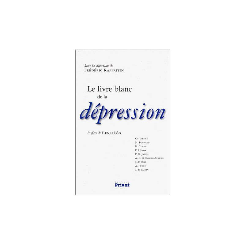 Le livre blanc de la dépression