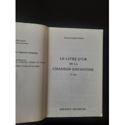 Le Livre d'or de la chanson enfantine
