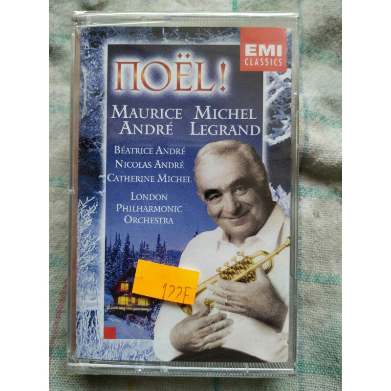 Maurice André Michel Legrand Noël Cassette Audio-K7 NEUVE SOUS BLISTER