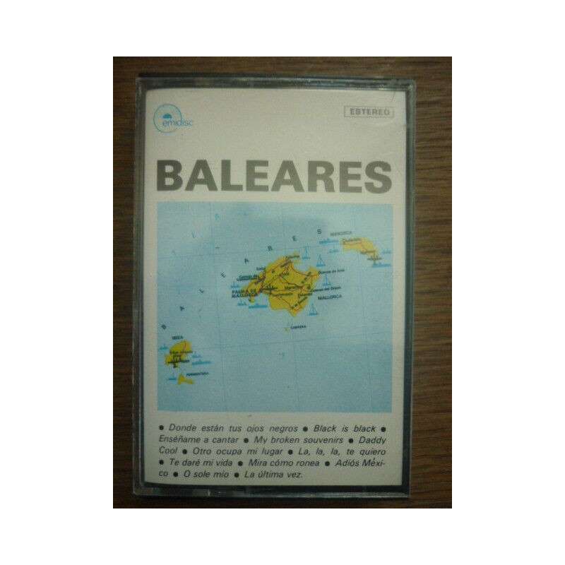 Baléares Donde estan tus ojos negros Cassette Emidisc 10C 238-21.397