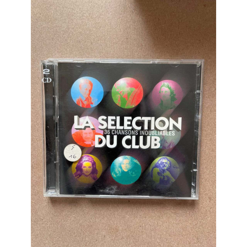 La sélection du club - 36 chansons inoubliables 2 CD