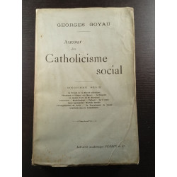 Autour du catholicisme social cinquieme serie
