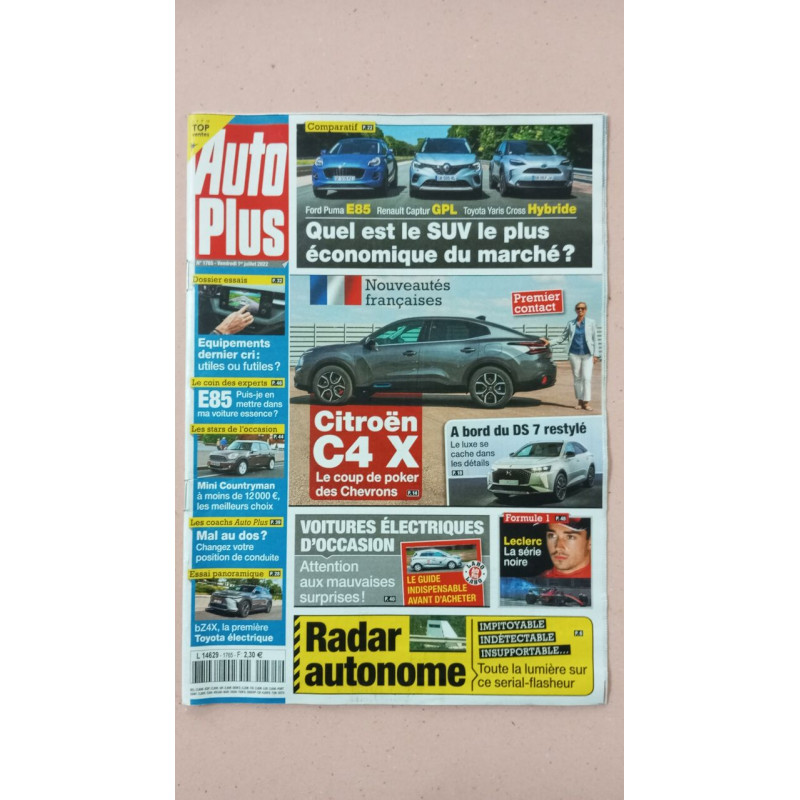 Revue Auto Plus N° 1765