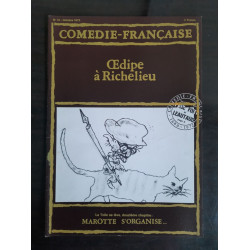 Comedie-Française - Nº 12 : Cedipe à Richelieu / Octobre 1972