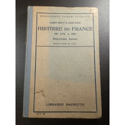 Histoire de france de 1774 à 1851 deuxième année