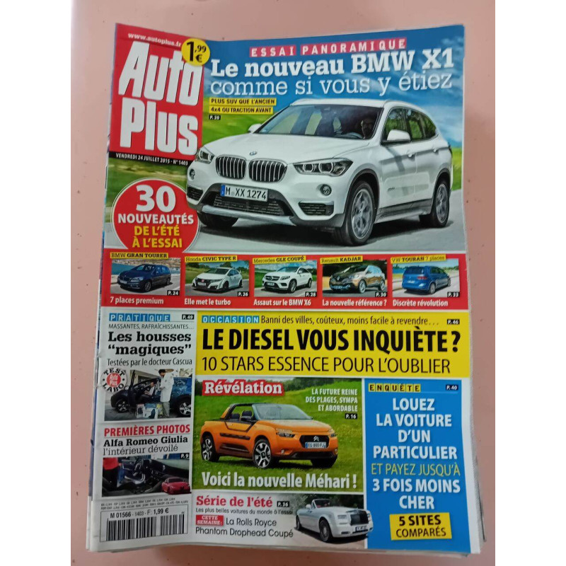 Revue Auto-Plus N° 1403