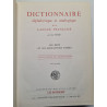 Dictionnaire alphabétique et analogique de la langue française