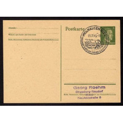 Ganzsache MÜLHAUSEN Cachet Spécial 031143 WW2