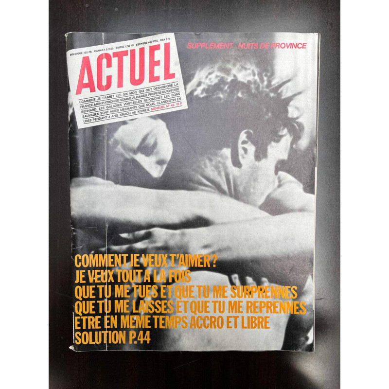 n42 - Comment je veux t'aimer