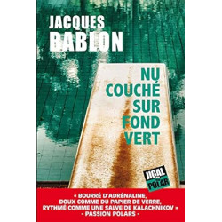 Nu couche sur fond vert