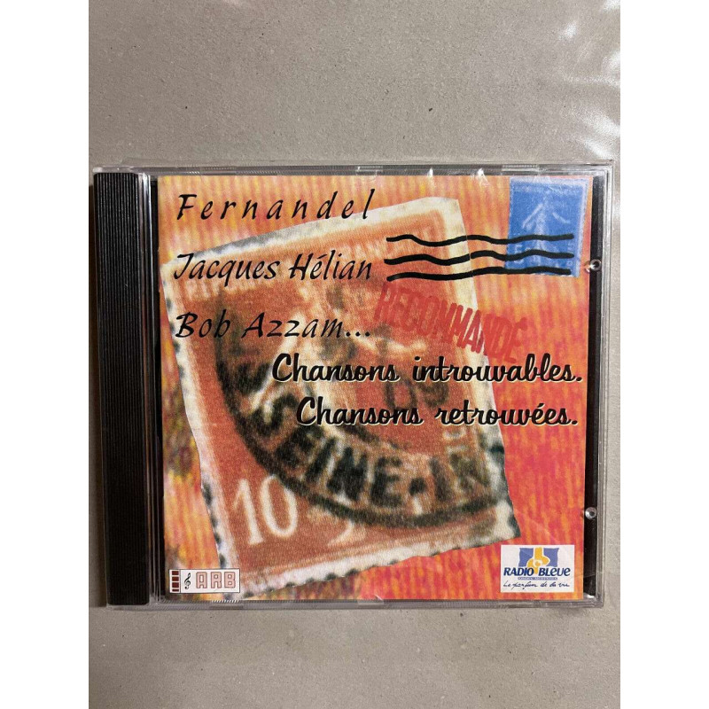 Chansons introuvables Chansons retrouvées CD NEUF SOUS BLISTER