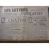 Les Lettres Françaises n50 7 Avril 1945 paulhan peynet effel carco