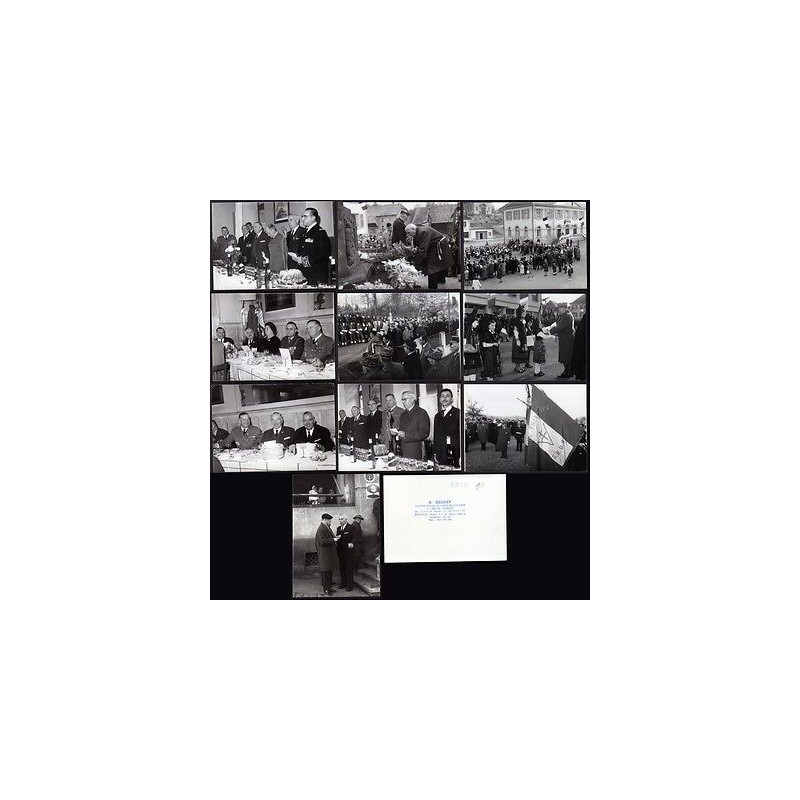 68 SEPPOIS-LE-BAS lot 10 photos anciennes Robert Delhay ALSACE...