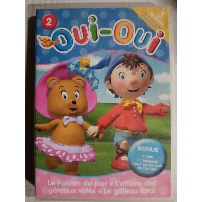 Oui-Oui Vol 2 Le Potiron du jour L'affaire des gâteaux Le gâteau...