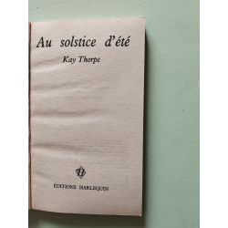 Au solstice d'été (Collection Harlequin)