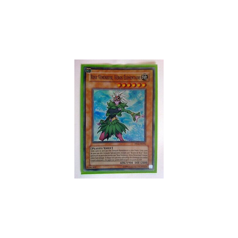 Rose Vénéneuse Héros Élémentaire PP02-FR006 Yu-Gi-Oh