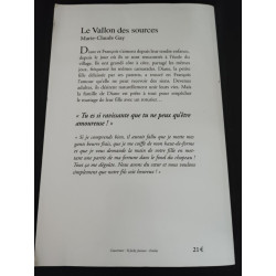 Le Vallon des sources
